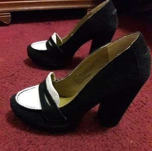 Loafers Heels Shoes suede & leather